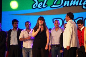 A Eugenia Martínez le tocó presidir la AEE durante la 39a edición de la Fiesta