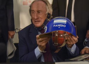 El tres veces campeón de F1 Jackie Stewart participará del homenaje a Juan Manuel Fangio a 70 de su primera victoria en el campeonato mundial en la Fórmula 1. (Foto NA: José Scalzo).