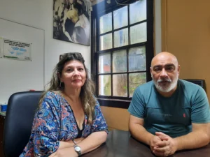 Mariana Astorga y Maximiliano Fernández, concejales del flamante interbloque Juntos por el Diálogo Federal