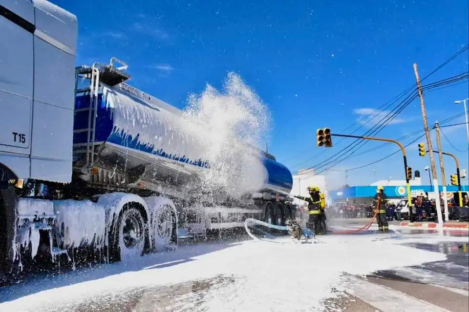 Simulacro en Montevideo y 3