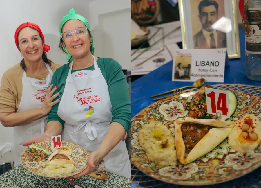 primer puesto de Sabores de Berisso