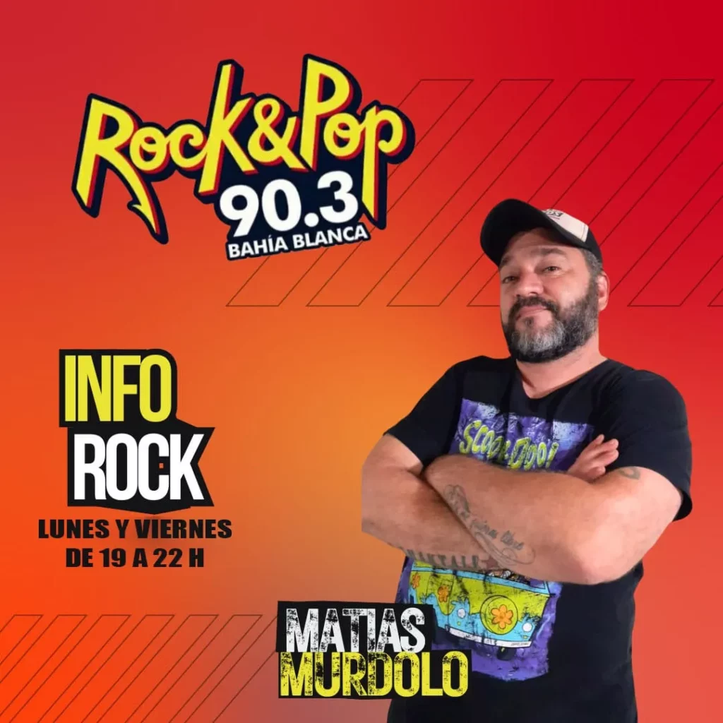 Matías Murdolo, Info Rock por Rock & Pop Bahía Blanca