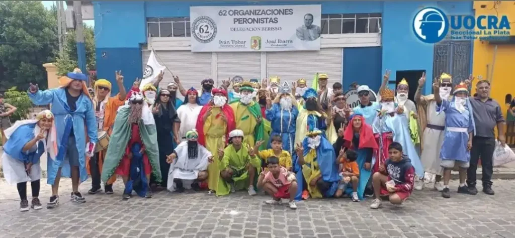 Reyes magos de la UOCRA de Iván Tobar