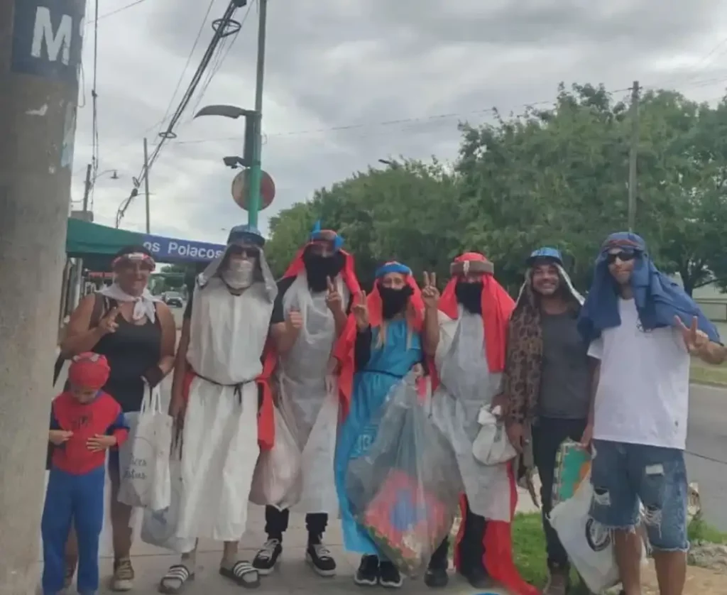 Reyes magos de la UOCRA de Iván Tobar