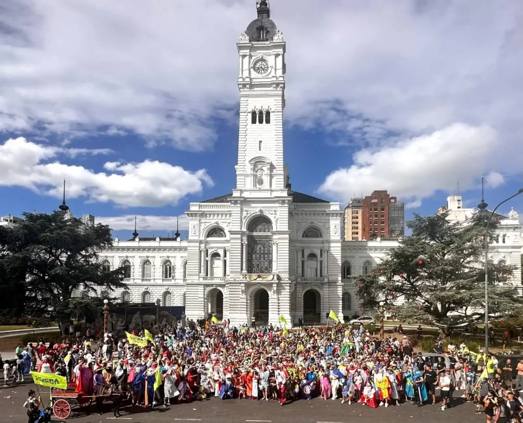 Reyes magos de la UOCRA de Iván Tobar