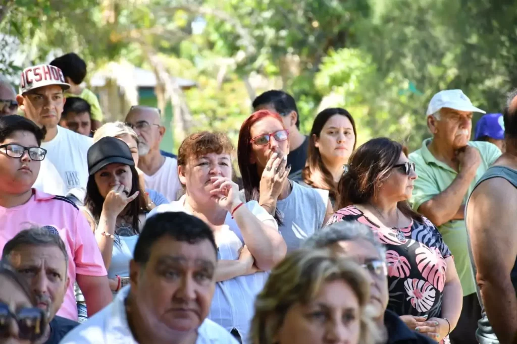 inauguración del camping de ATE Berisso