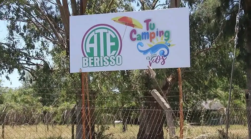 inauguración del camping de ATE Berisso