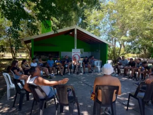 Campamento de la asociación Tomar Conciencia