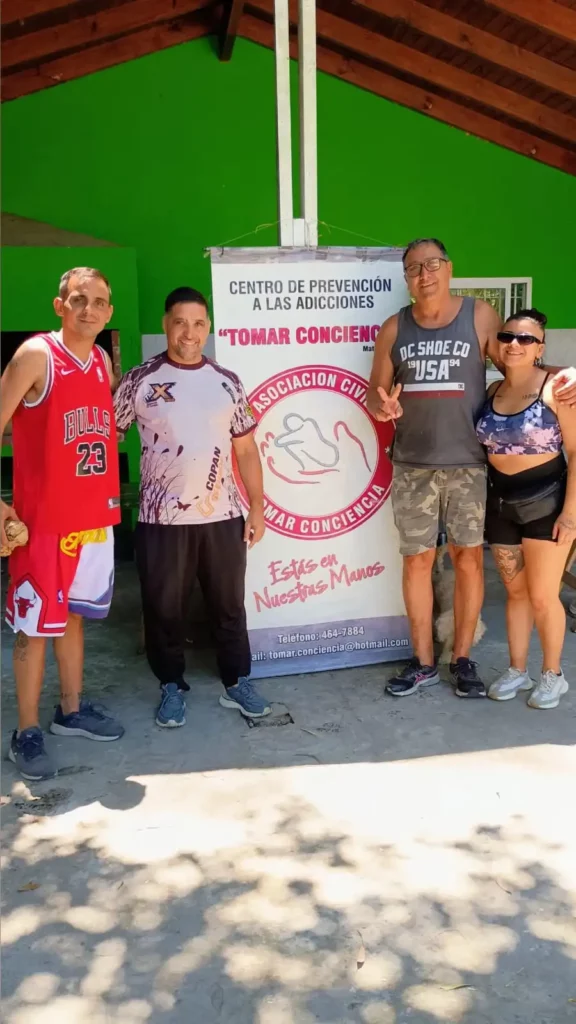 Campamento de la asociación Tomar Conciencia