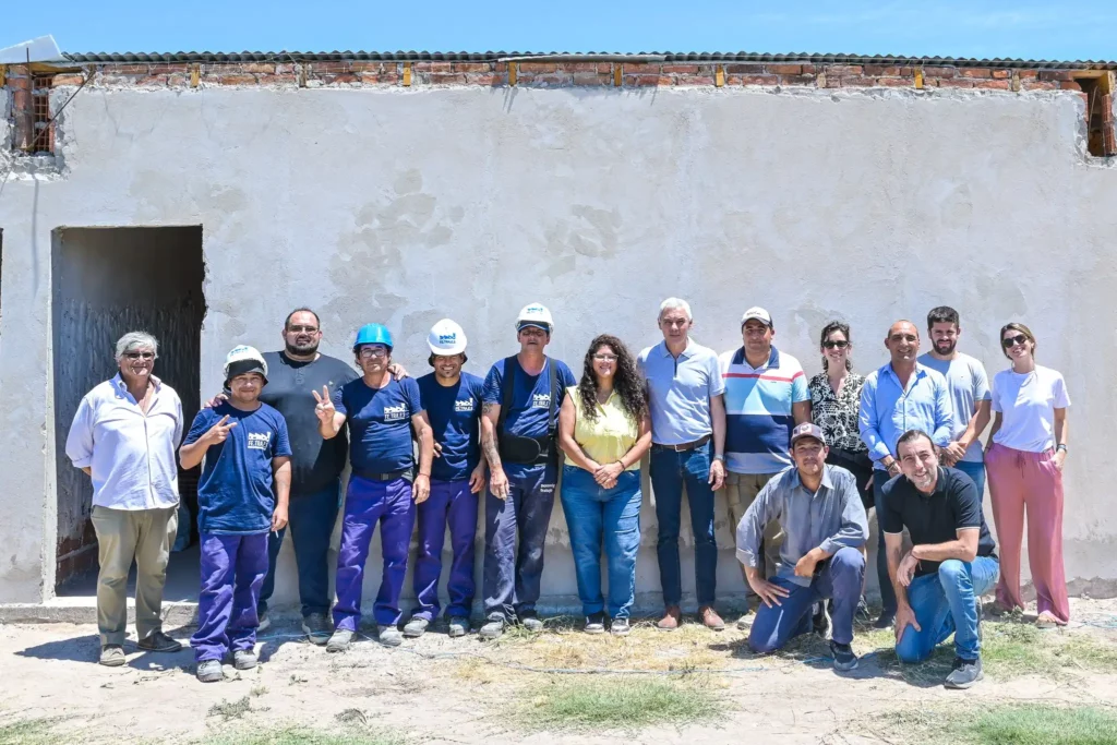 Espacio socio-deportivo en construcción