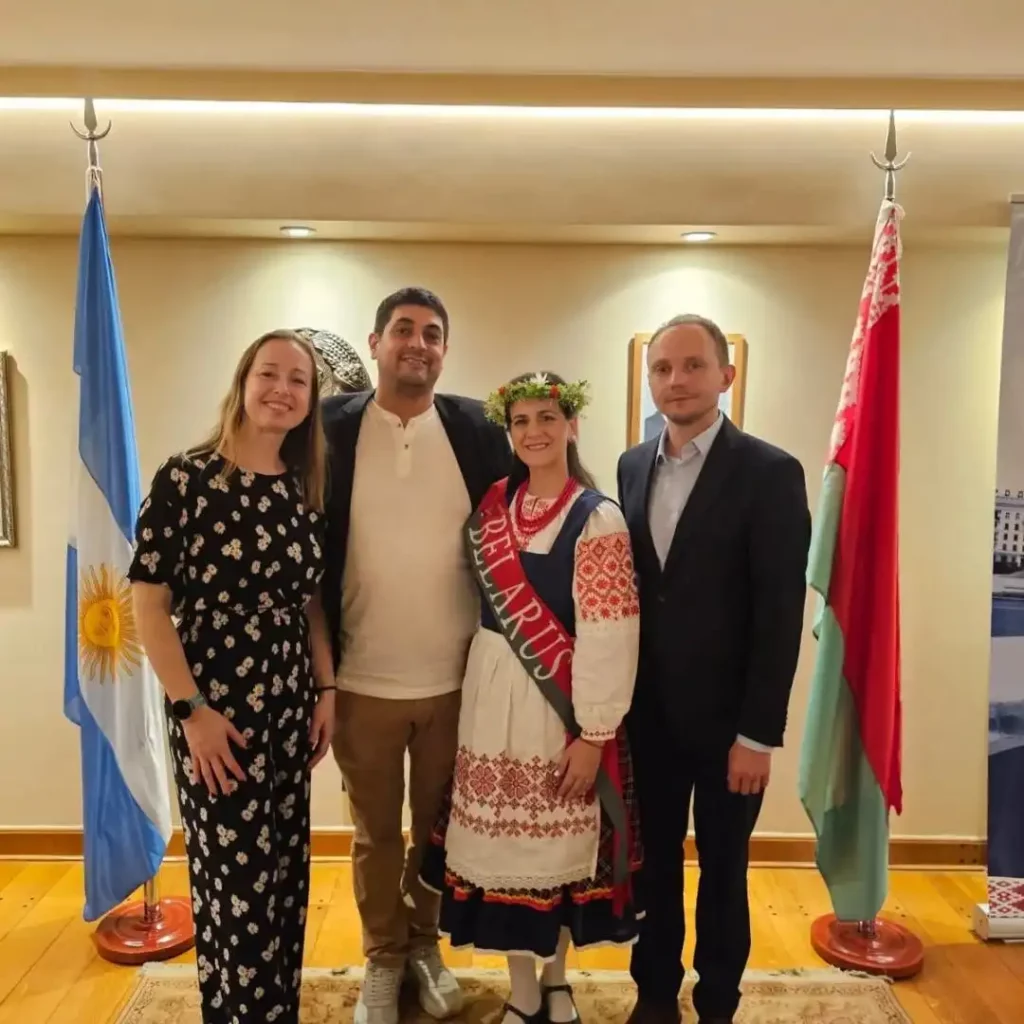 Delegación del Vostok en la Embajada de Belarús