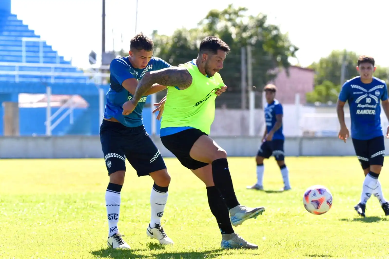 Amistoso con la Reserva de Gimnasia de Villa San Carlos