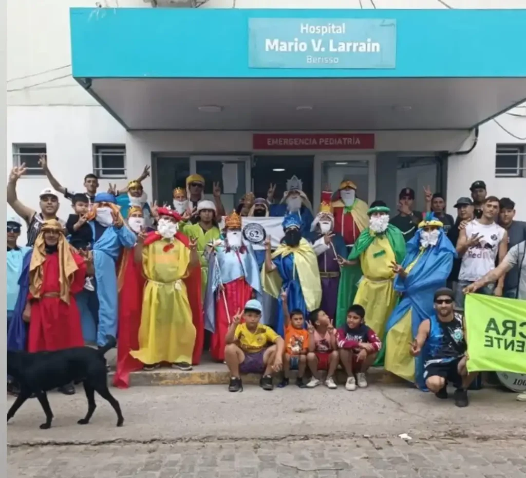 Reyes magos de la UOCRA de Iván Tobar