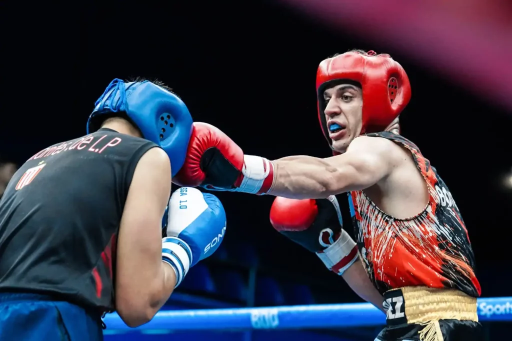 El debut de Jesús Reno en la Federación Argentina de Box