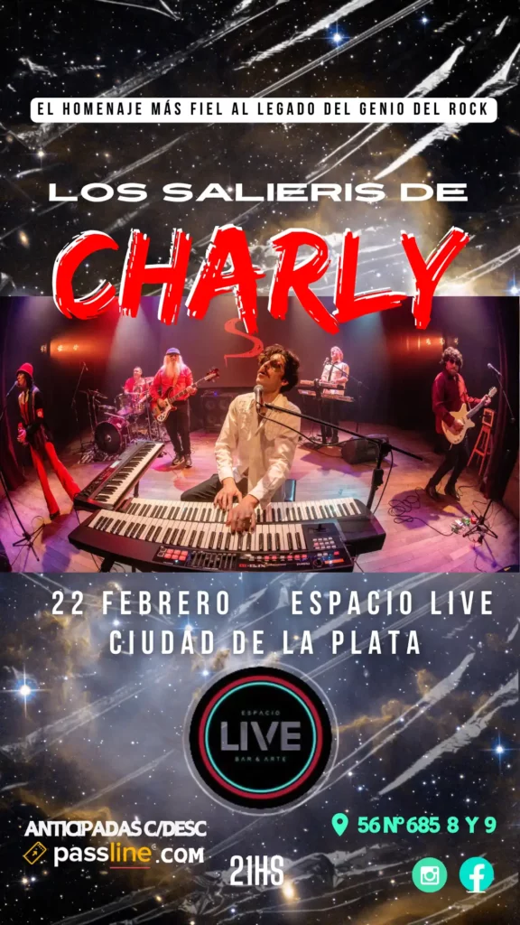 Los Salieris de Charly en La Plata