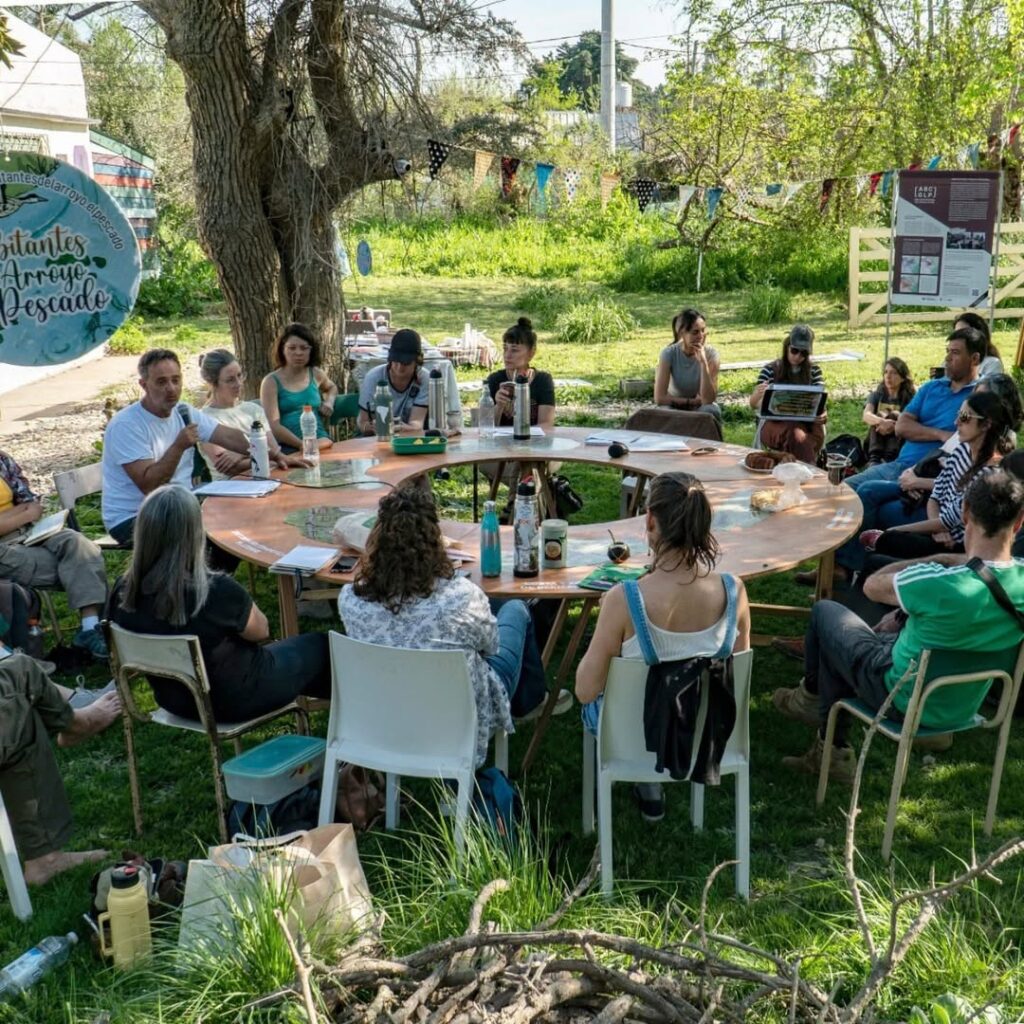 colectivo Habitantes del arroyo El Pescado