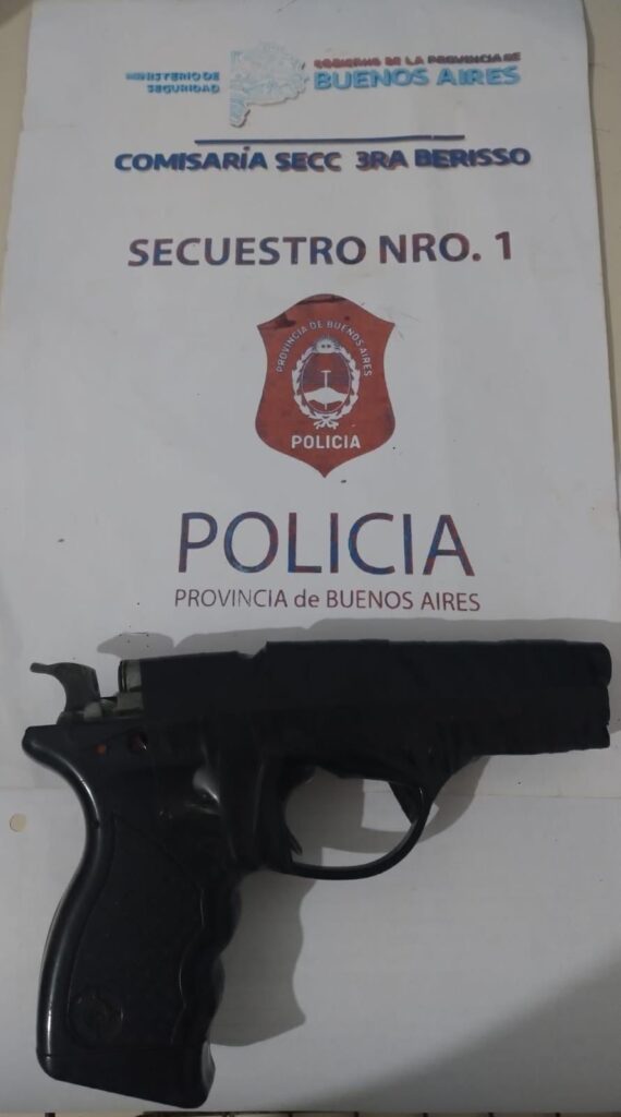 replica de arma de fuego
