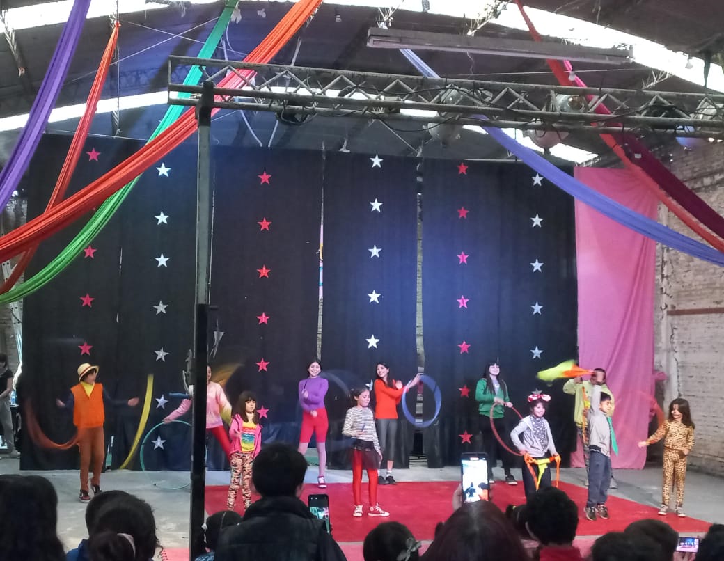 festejo en El Clú