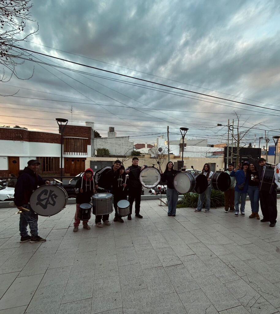 festejo en El Clú