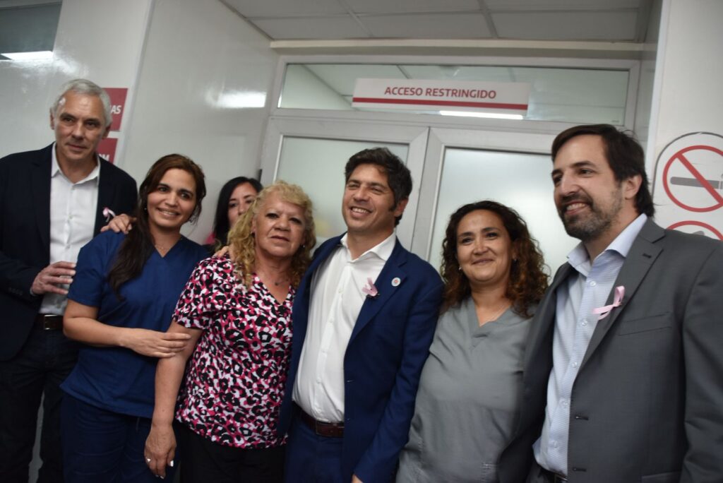 kicillof en el hospital larrain